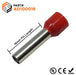AD100018 - 8 AWG (18mm Pin) Insulated Ferrules - Red - Ferrules Direct