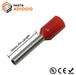 AD10010 - 18AWG (10mm Pin) Insulated Ferrules - Red - Ferrules Direct