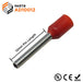 AD10012 - 18AWG (12mm Pin) Insulated Ferrules - Red - Ferrules Direct