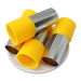 300MCM (32mm Pin) Insulated Ferrules - Yellow - Ferrules Direct