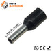 AD15006 - 16AWG (6mm Pin) Insulated Ferrules - Black - Ferrules Direct