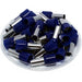 AD130012 - True 6 AWG (12mm Pin) Insulated Ferrules - Blue - Ferrules Direct