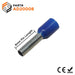 AD20008 - True 14 AWG (8mm Pin) Insulated Ferrules - Blue - Ferrules Direct