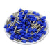 AD20012 - True 14 AWG (12mm Pin) Insulated Ferrules - Blue - Ferrules Direct
