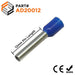 AD20012 - True 14 AWG (12mm Pin) Insulated Ferrules - Blue - Ferrules Direct