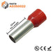 AD350022 - 2 AWG (22mm Pin) Insulated Ferrules - Red - Ferrules Direct