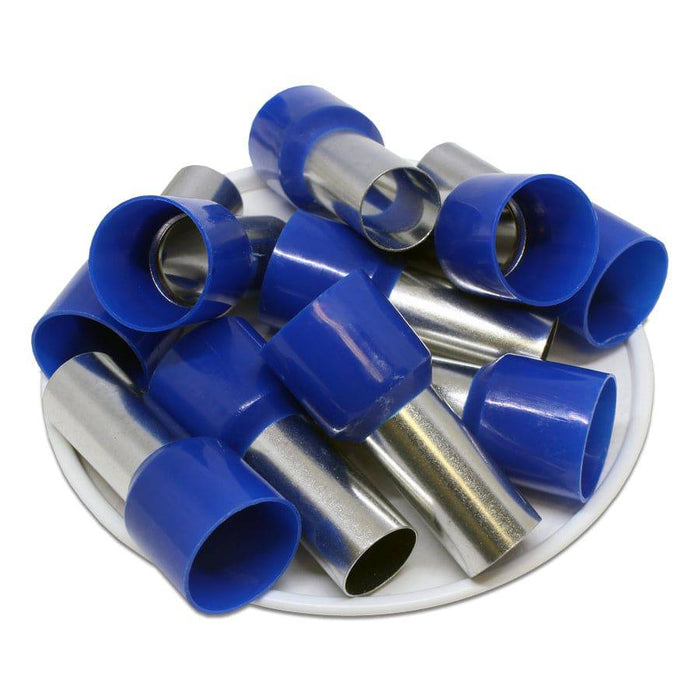 AD500020 - 1 AWG (20mm Pin) Insulated Ferrules - Blue - Ferrules Direct