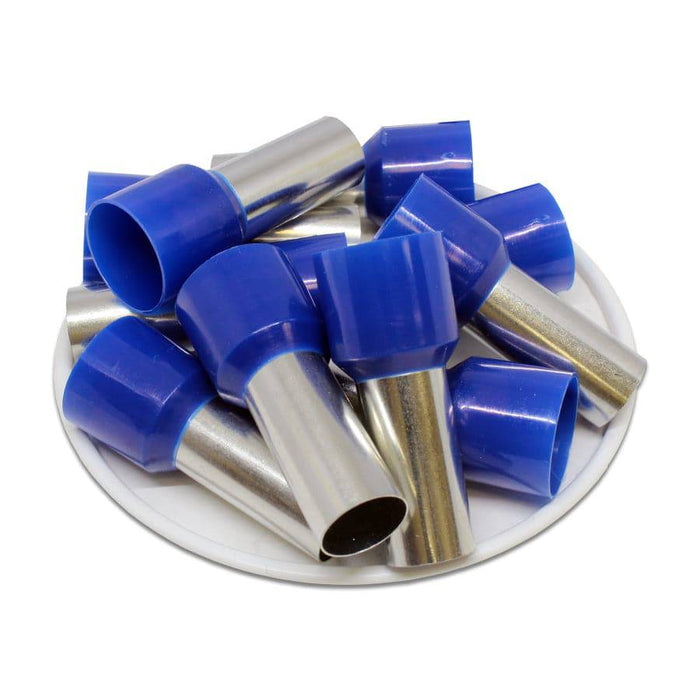 AD500022 - 1 AWG (22mm Pin) Insulated Ferrules - Blue | Ferrules Direct