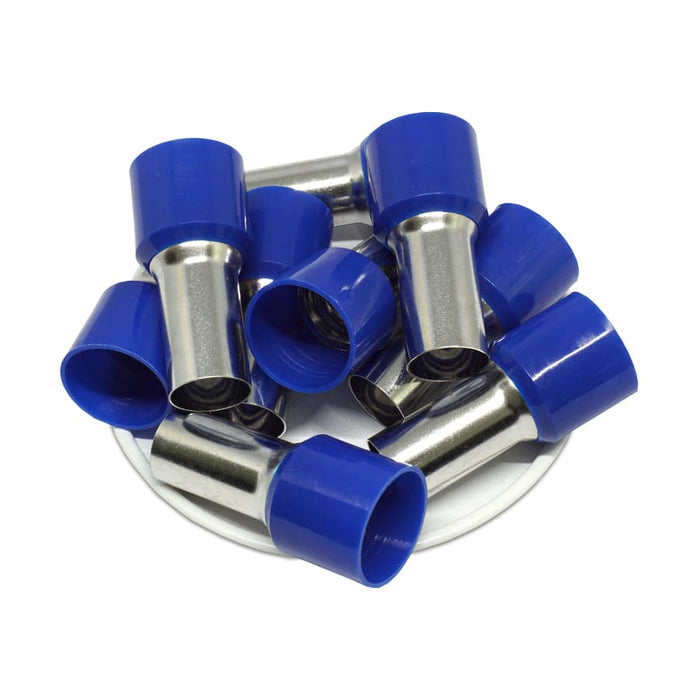 AD560022 - 0 & 1/0 AWG Single Insulated Wire Ferrules, 22mm Pin, Blue ...