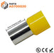 AD700020 - 2/0 AWG (20mm Pin) Insulated Ferrules - Yellow - Ferrules Direct
