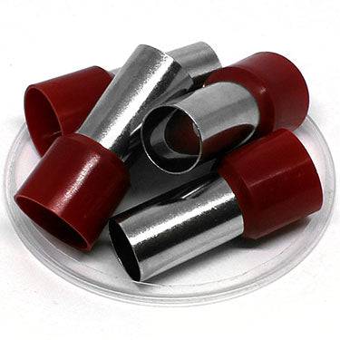 3/0 AWG (30mm Pin) Insulated Ferrules - Red - Ferrules Direct
