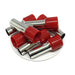 AS560030 - 0 & 1/0 AWG Insulated Ferrule - 30mm Red - Ferrules Direct