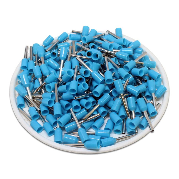 AT07510 - 20 & 18 AWG Single Insulated Wire Ferrules, 10mm Pin, Light ...