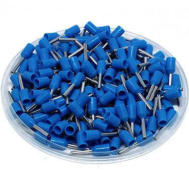 AT07506 - 20 AWG (6mm Pin) Insulated Ferrules - Blue - Ferrules Direct