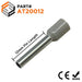AT20012 - True 14 AWG (12mm Pin) Insulated Ferrules - Gray - Ferrules Direct