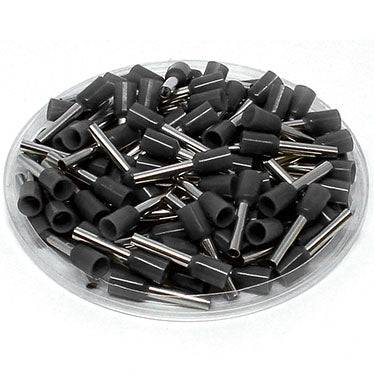 AT20010 - True 14 AWG (10mm Pin) Insulated Ferrules - Gray - Ferrules Direct