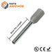 AW01408 - 26 AWG (8mm Pin) Insulated Ferrules - Gray - Ferrules Direct