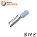 AW02508 - 24 AWG (8mm Pin) Insulated Ferrules - Light Blue - Ferrules Direct