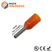 AW05005 - 22 AWG (5mm Pin) Insulated Ferrules - Orange - Ferrules Direct