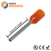 AW05012 - 22 AWG (12mm Pin) Insulated Ferrules - Orange - Ferrules Direct