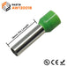 AW130018 - True 6 AWG (18mm Pin) Insulated Ferrules - Green - Ferrules Direct