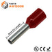AW15008 - 16AWG (8mm Pin) Insulated Ferrules - Red - Ferrules Direct