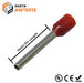 AW15015 - 16AWG (15mm Pin) Insulated Ferrules - Red - Ferrules Direct