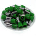 AW130018 - True 6 AWG (18mm Pin) Insulated Ferrules - Green - Ferrules Direct