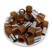 AW250012 - 4 AWG (12mm Pin) Insulated Ferrules - Brown - Ferrules Direct