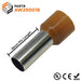 AW250018 - 4 AWG (18mm Pin) Insulated Ferrules - Brown - Ferrules Direct