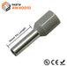 AW40010 - 12 AWG (10mm Pin) Insulated Ferrules - Gray - Ferrules Direct