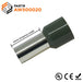 AW500020 - 1 AWG (20mm Pin) Insulated Ferrules - Olive Green - Ferrules Direct