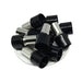 AX560018 - 0 & 1/0 AWG Insulated Ferrule - 18mm Black - Ferrules Direct