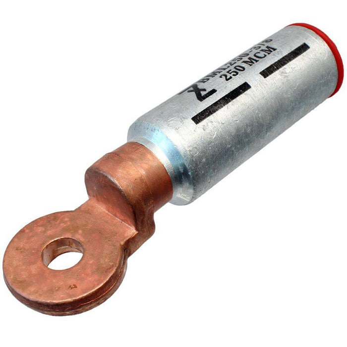 BML150-10 - Bimetallic Compression Lugs - 250MCM (150mm²) - 3/8" Stud - Ferrules Direct