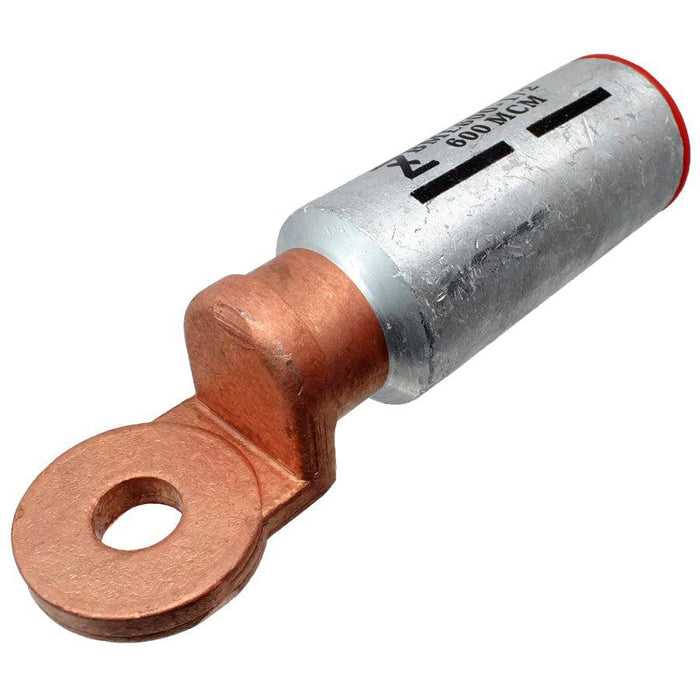 BML300-12 - Bimetallic Compression Lugs - 600MCM (300mm²) - 1/2" Stud - Ferrules Direct