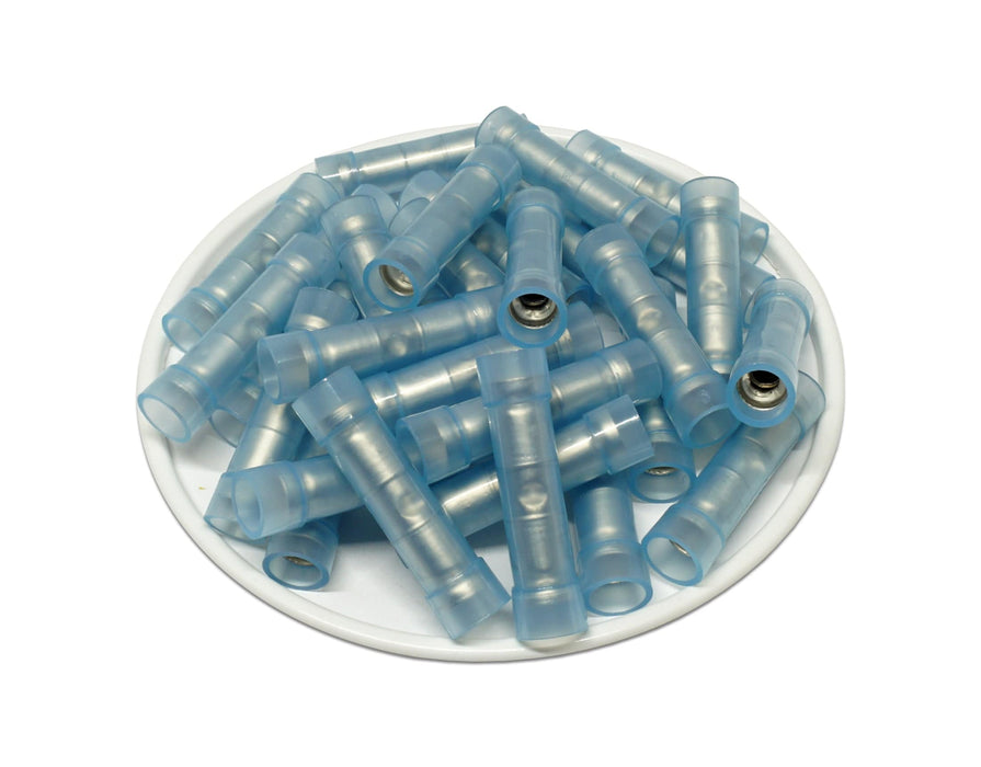 300 PCS ASSORTED UNNSULATED BUTT CONNECTORS WRE SPLCE ALL SZES 22 300 PCS ASSORTED UNNSULATED BUTT CONNECTORS WRE SPLCE ALL SZES 22