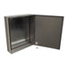 MPGamma CPN10012030 Solid Door Cabinet, Size: 40"x 48" x 12", 304 Stainless Steel, UL Listed - Ferrules Direct