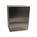 MPGamma CPN303821 Solid Door Cabinet, Size: 12"x 15" x 8", 304 Stainless Steel, UL Listed - Ferrules Direct