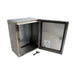 MPGamma CPN303821 Solid Door Cabinet, Size: 12"x 15" x 8", 304 Stainless Steel, UL Listed - Ferrules Direct