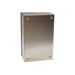 MPGamma CPN386021 Solid Door Cabinet, Size: 15"x 24" x 8", 304 Stainless Steel, UL Listed - Ferrules Direct