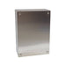 MPGamma CPN507025 Solid Door Cabinet, Size: 20"x 28" x 10", 304 Stainless Steel, UL Listed - Ferrules Direct