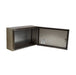 MPGamma CPN603821 Solid Door Cabinet, Size: 24"x 15" x 8", 304 Stainless Steel, UL Listed - Ferrules Direct