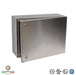 MPGamma CPN604525 Solid Door Cabinet, Size: 24"x18"x10", 304 Stainless Steel, UL Listed - Ferrules Direct