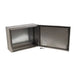 MPGamma CPN604525 Solid Door Cabinet, Size: 24"x18"x10", 304 Stainless Steel, UL Listed - Ferrules Direct