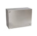 MPGamma CPN604525 Solid Door Cabinet, Size: 24"x18"x10", 304 Stainless Steel, UL Listed - Ferrules Direct