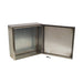 MPGamma CPN606025 Solid Door Cabinet, Size: 24" x 24" x 10", 304 Stainless Steel, UL Listed - Ferrules Direct