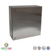 MPGamma CPN757530 Solid Door Cabinet, Size: 30"x 30" x 12", 304 Stainless Steel, UL Listed - Ferrules Direct