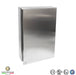 MPGamma CPN8012030 Solid Door Cabinet, Size: 32"x 48" x 12", 304 Stainless Steel, UL Listed - Ferrules Direct