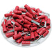 DBD1-13 - Vinyl Insulated Flat Blade Terminal - Double Crimp - 22-16 AWG - Red - Ferrules Direct