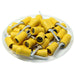 DBDS5-18 - Vinyl Insulated Flat Blade Terminal - Double Crimp - 12-10 AWG - Yellow - Ferrules Direct